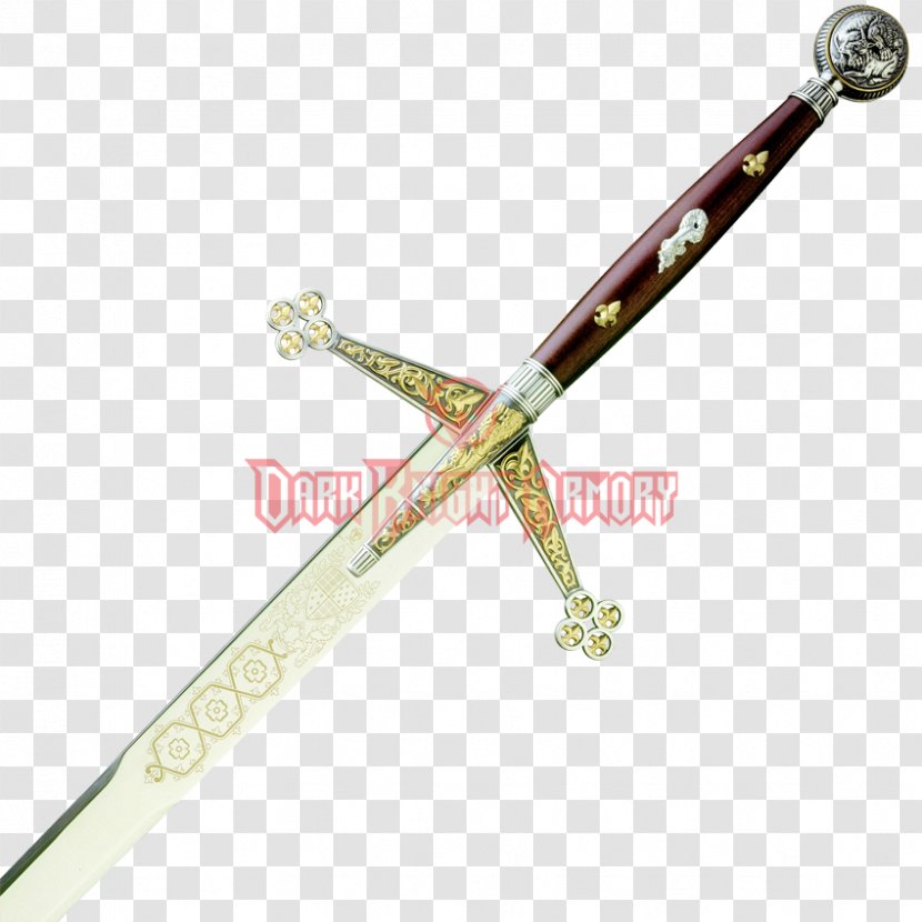 Sabre Claymore Classification Of Swords Weapon - Baskethilted Sword - Scottish Highlander Warrior Transparent PNG