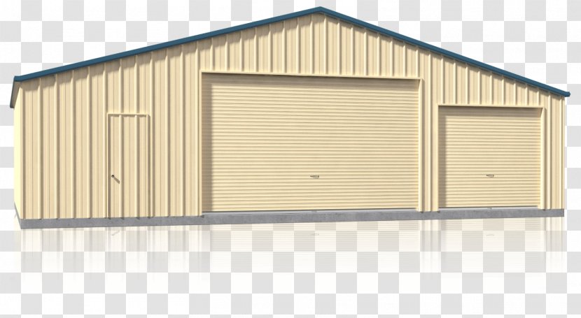 Garage Doors Shed Pitched Roof - Property - Door Transparent PNG