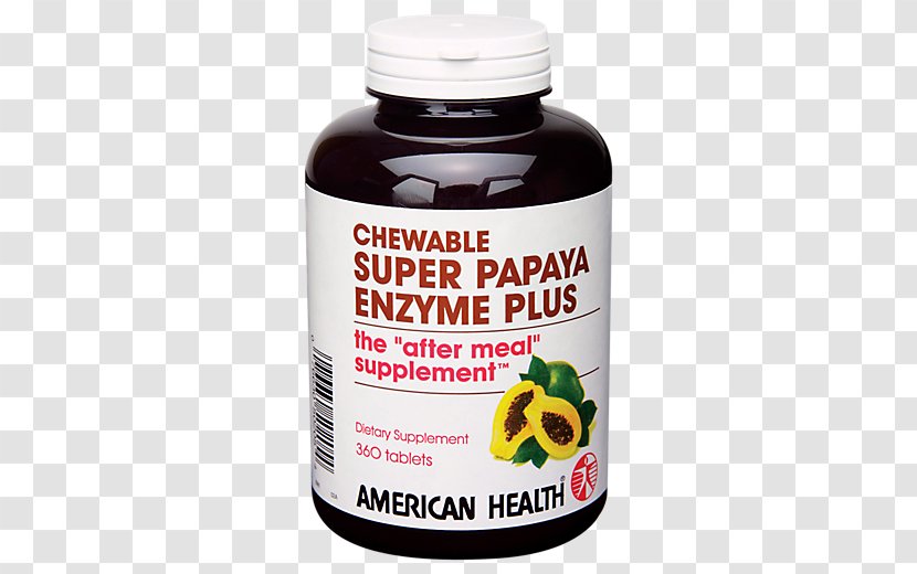 Dietary Supplement American Health Digestive Enzyme Papaya Transparent PNG