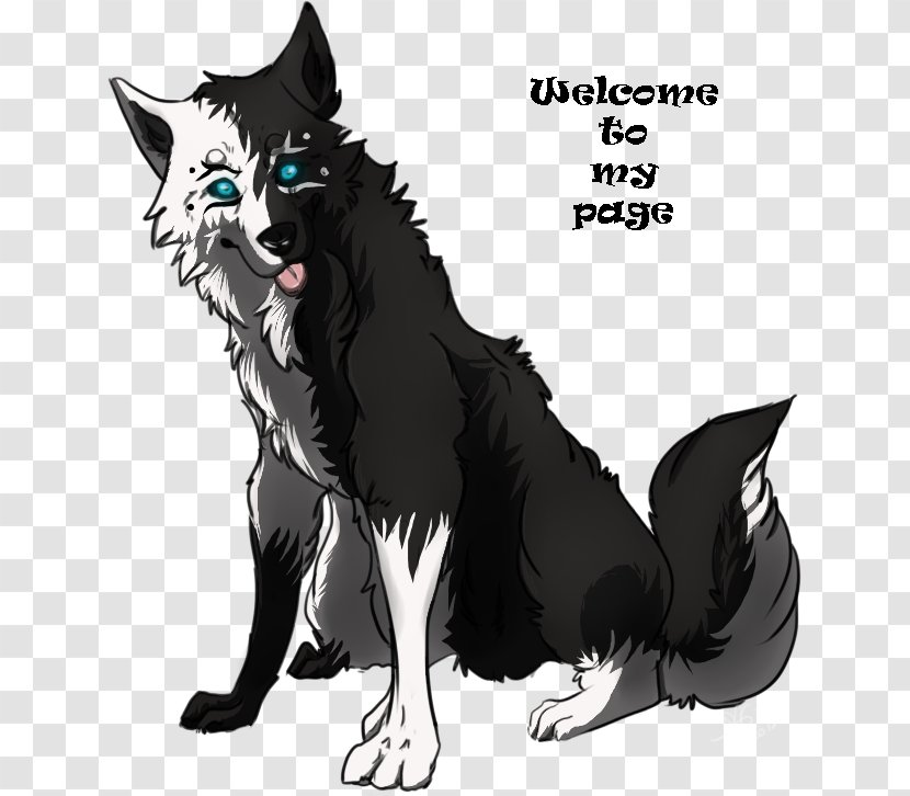 Dog Breed Black Wolf Arctic Pack - Like Mammal Transparent PNG