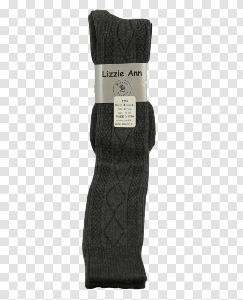 Sock Wool Glove Black M - Fashion X Chin Transparent PNG