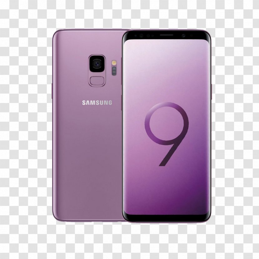 Samsung Galaxy S9+ - Mobile Phone Accessories - 64 GBUltra VioletUnlockedGSM S9 (Dual Sim) 64GB Lilac PurpleAndroid 8.0 (Oreo)Spanish Version SmartphoneGalaxy Transparent PNG