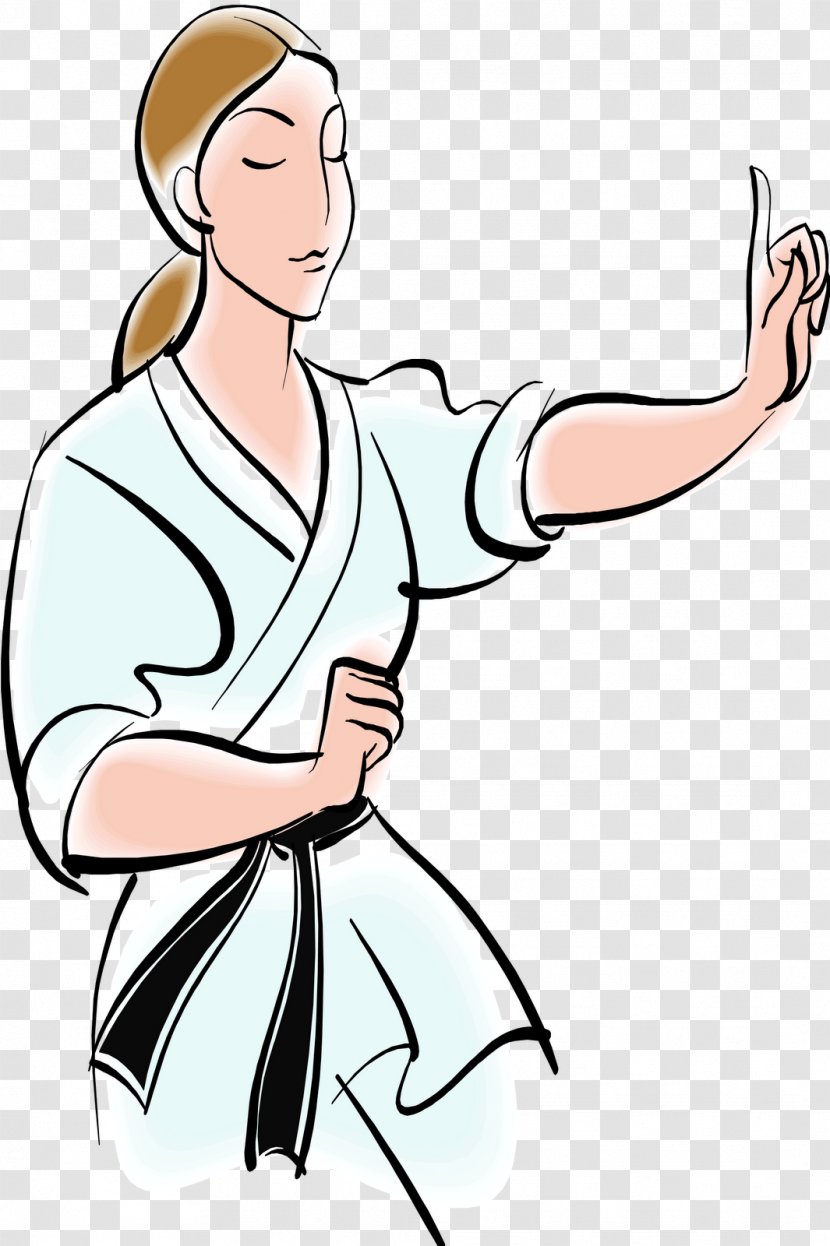 Self-defense Taekwondo Clip Art - Cartoon - Bruce Lee Transparent PNG