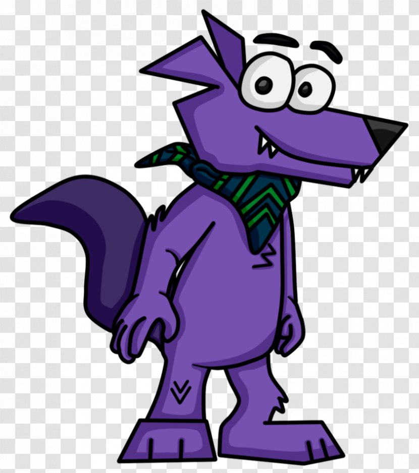 Clip Art Character Cartoon Purple Animal - Exploring Mysteries Transparent PNG