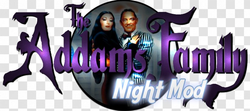The Addams Family Pinball Gottlieb Game Decal - Morticia Transparent PNG
