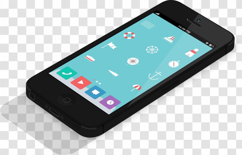 Responsive Web Design Development Mobile App - Portable Communications Device Transparent PNG