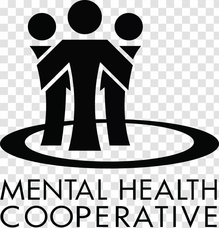 Logo Mental Health Cooperative Clip Art - Monochrome Photography - Co-op Transparent PNG