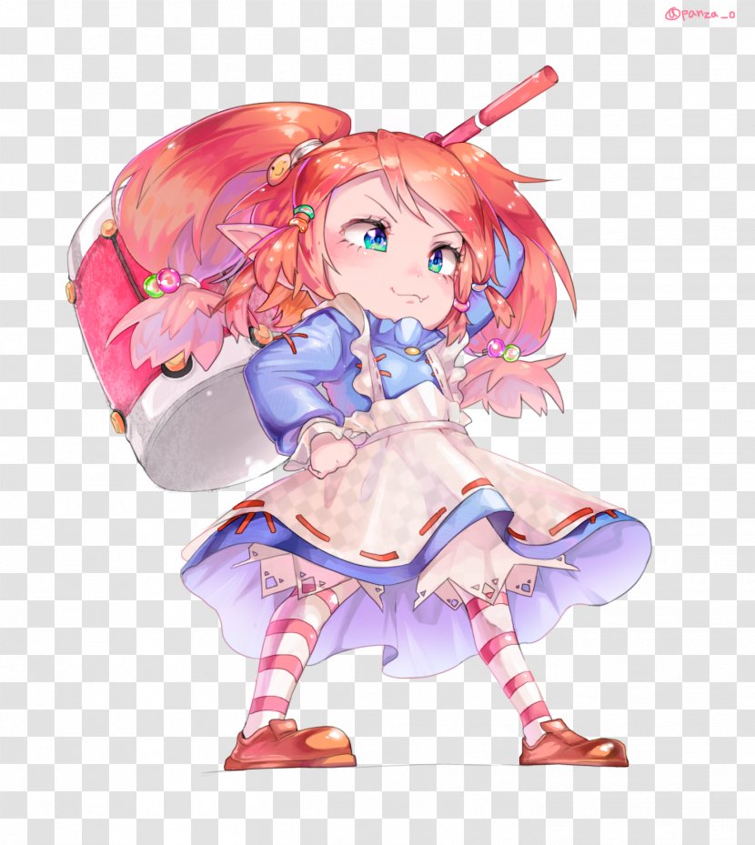 League Of Legends Rag Doll Cosplay Drawing - Flower - Poppy Transparent PNG