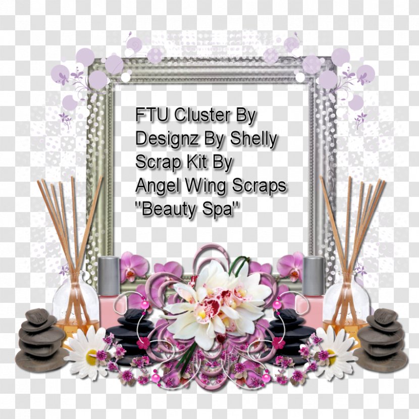 Picture Frames Floral Design Digital Scrapbooking Paper - Frame - Spa Beauty Transparent PNG