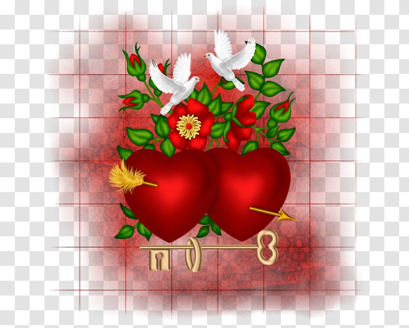 Centerblog Valentine's Day Floral Design Friendship Hit - Flowering Plant - Saint Valentine Gifs Transparent PNG