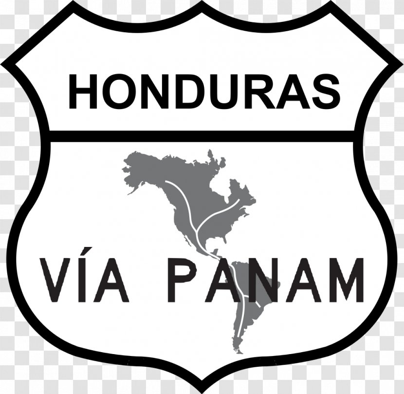 Pan-American Highway Panama City Road Colombia–Panama Border Traffic Sign - Panamerican Transparent PNG