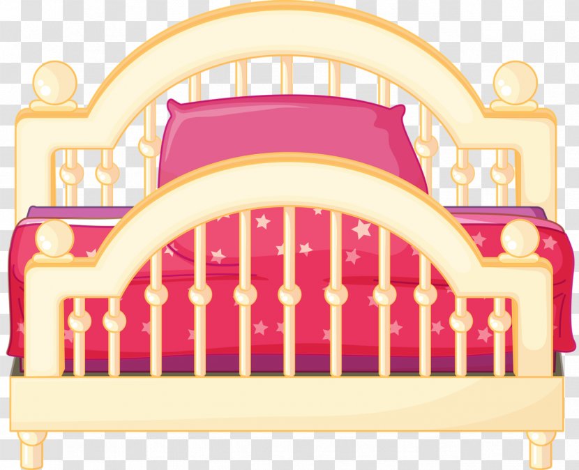 Vector Graphics Stock Illustration Bedroom - Magenta - Summer Bed Tapis Transparent PNG