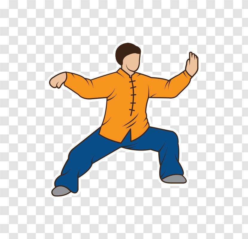 Shaolin Monastery Chinese Martial Arts Tai Chi Illustration - Wushu - Exercise Transparent PNG