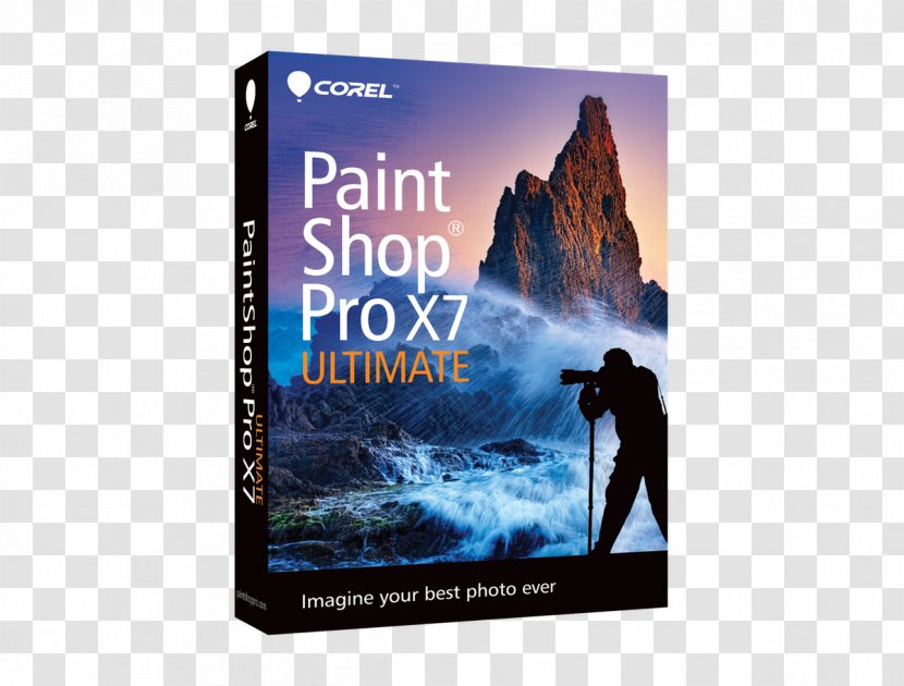 PaintShop Pro Corel Image Editing Graphics Software Photography - Book - Paint Box Transparent PNG