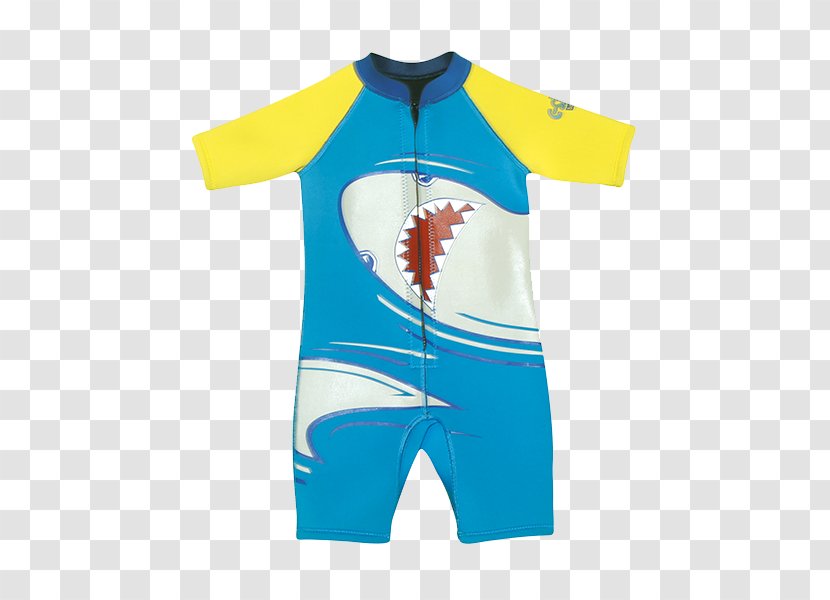 Wetsuit Neoprene Child T-shirt Diving Suit - BABY SHARK Transparent PNG