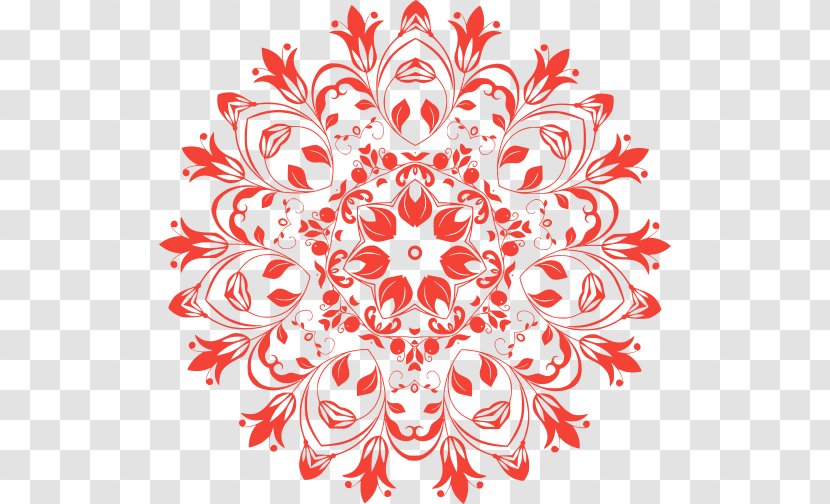 Floral Design Clip Art Vector Graphics Flower - Symmetry - Decorative India Transparent PNG