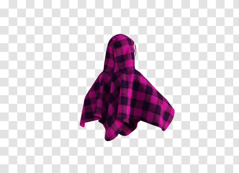 Tartan Wool Polar Fleece Full Plaid Scarf - Purple Transparent PNG