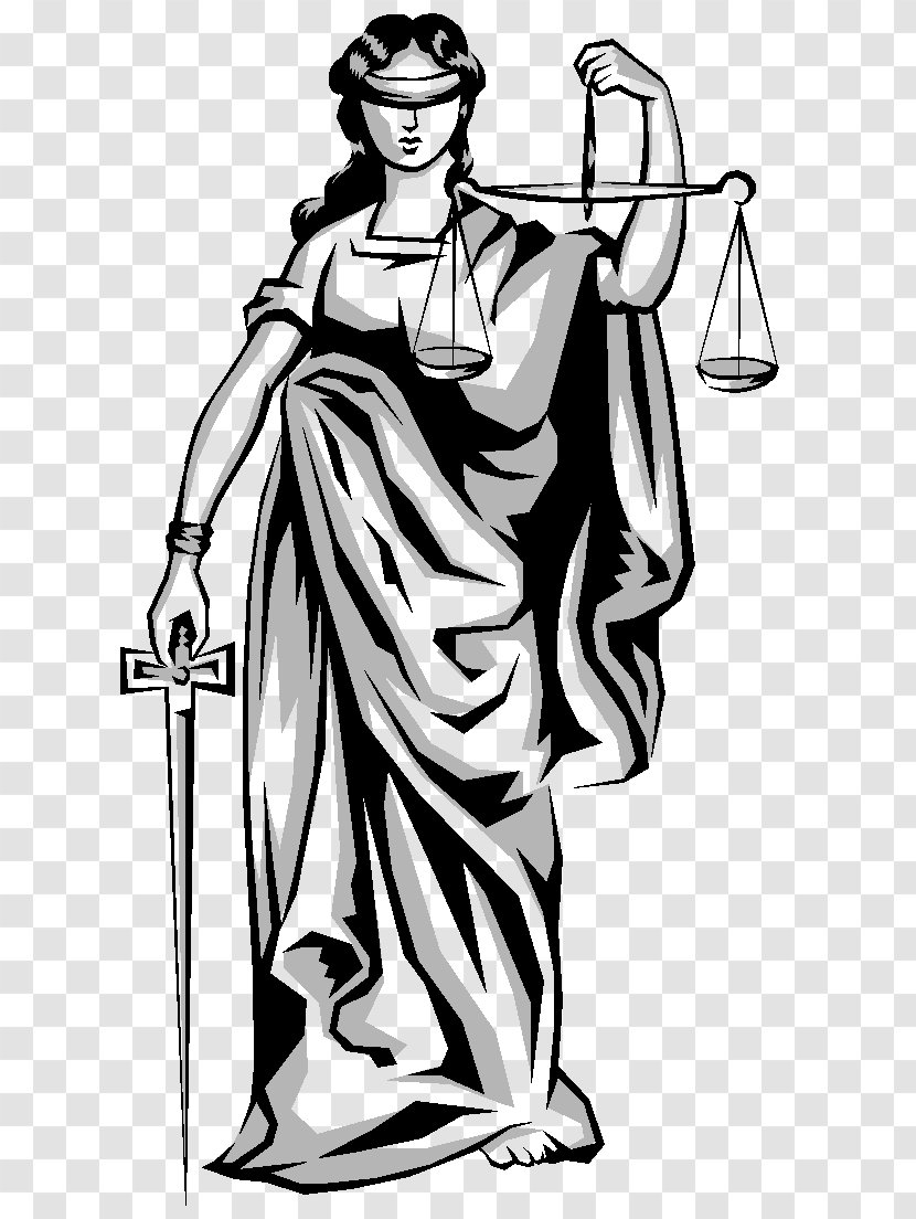 Lady Justice Clip Art Drawing Measuring Scales - Document - Balanza Transparent PNG