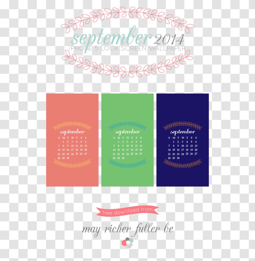 Calendar Font - Design Transparent PNG