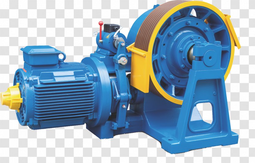 Winch Electric Generator Drive India Services Pvt. Ltd. Motor Pump - Caishen Transparent PNG