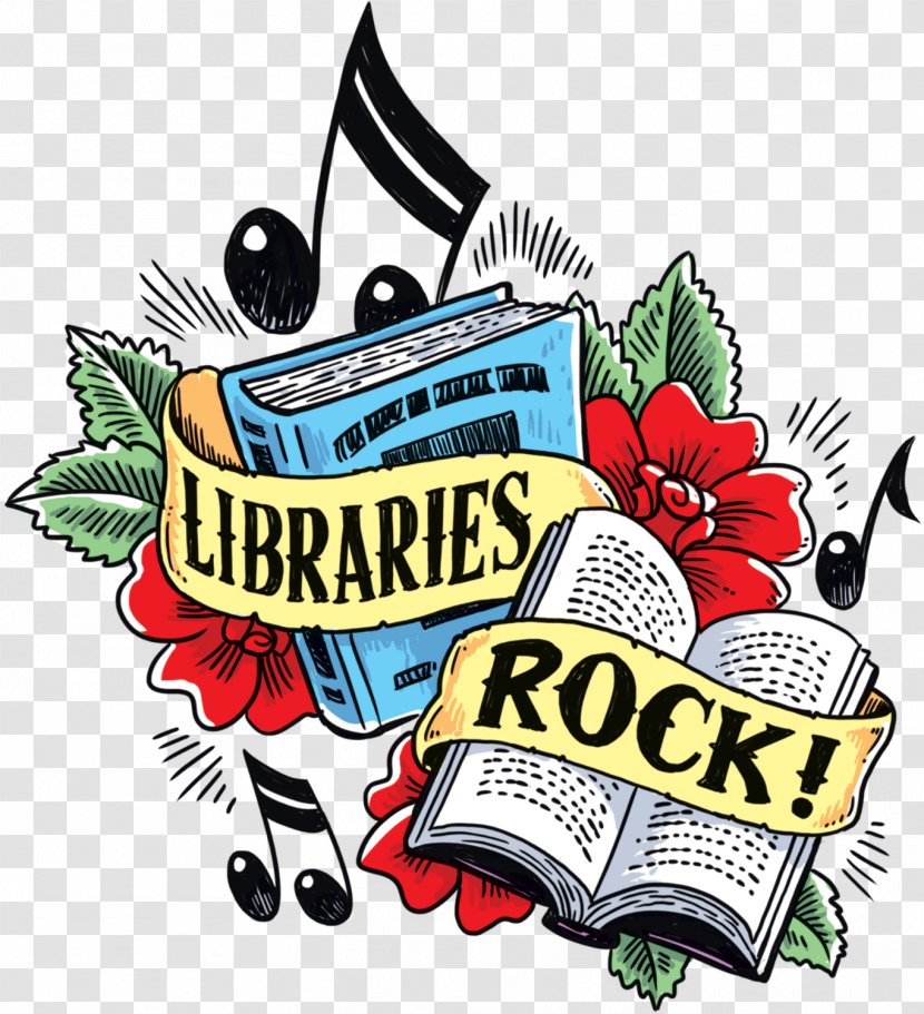 Public Library Libraries Rock! Book Reading - Learning - Summer Cartoon Club Transparent PNG