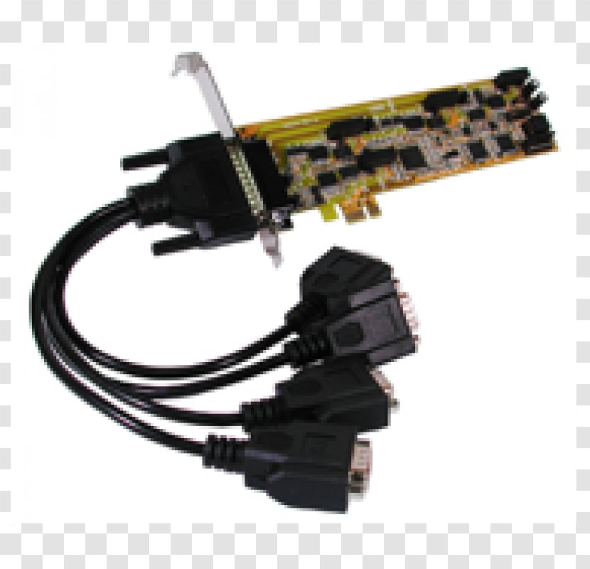 Electrical Cable Hardware Programmer Connector Computer - Electronic Component - Serial Port Transparent PNG