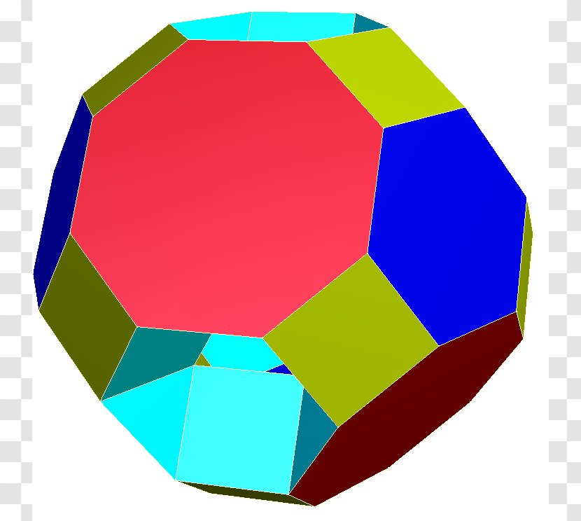 Truncated Cuboctahedron Truncation Rhombicuboctahedron Archimedean Solid - Cube Transparent PNG
