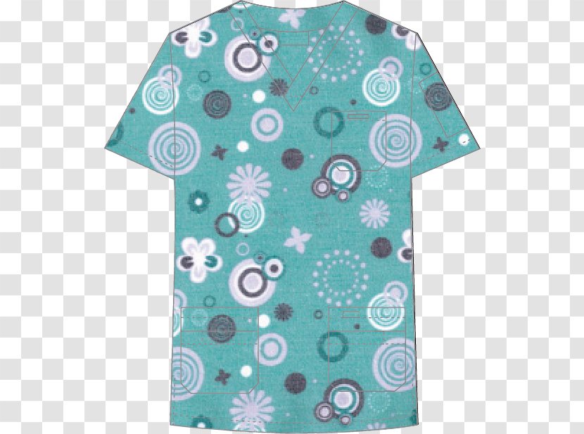 T-shirt Scrubs Top Uniform Necktie - T Shirt - Pattern Techno Transparent PNG