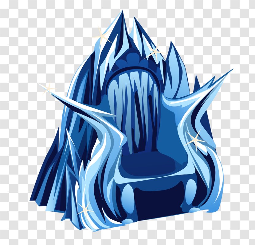U017debrxe1k Castle Throne Gothic Art Illustration - Ice Sculpture - Blue Iceberg Transparent PNG
