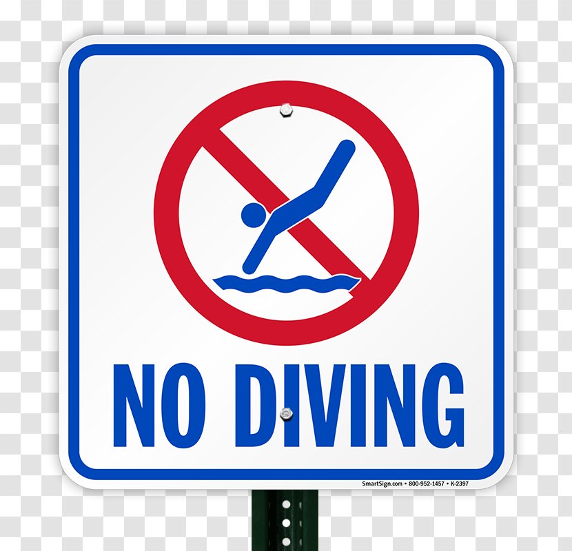 Diving Swimming Pool Sign Symbol - Depositphotos - No Running Transparent PNG