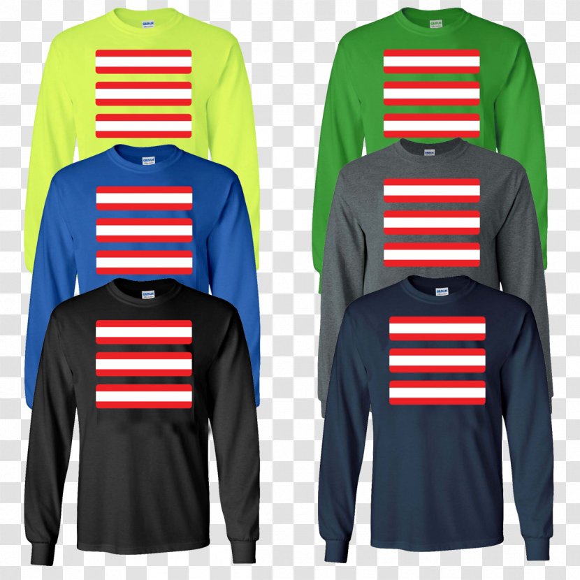 Long-sleeved T-shirt Nebraska Cornhuskers Hoodie - Longsleeved Tshirt - Cintas Work Uniforms Safety With Stripes Transparent PNG