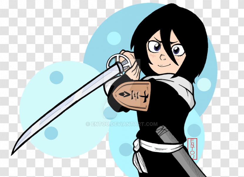 Rukia Kuchiki DeviantArt Jūshirō Ukitake Byakuya - Silhouette - Bleach Nel Transparent PNG