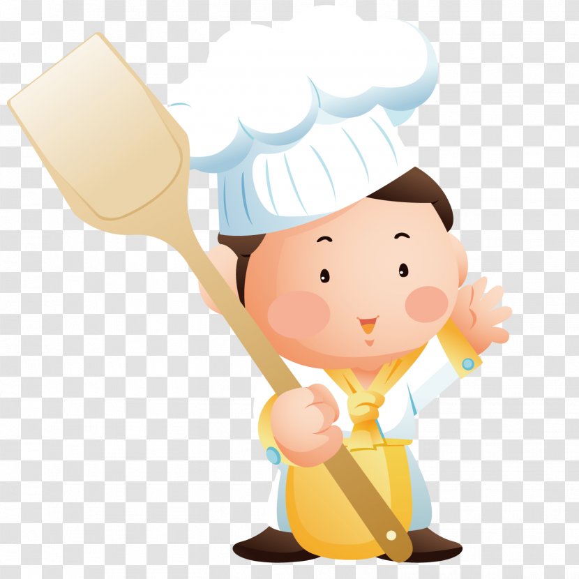 Cooking Chef - Male - The Holding Shovel Transparent PNG