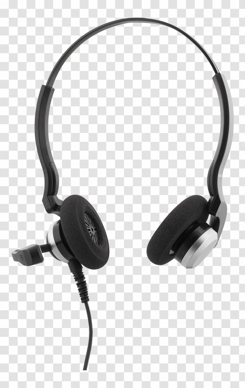 Headphones Headset Voice Over IP Videotelephony - Telephony - Business Plug Transparent PNG