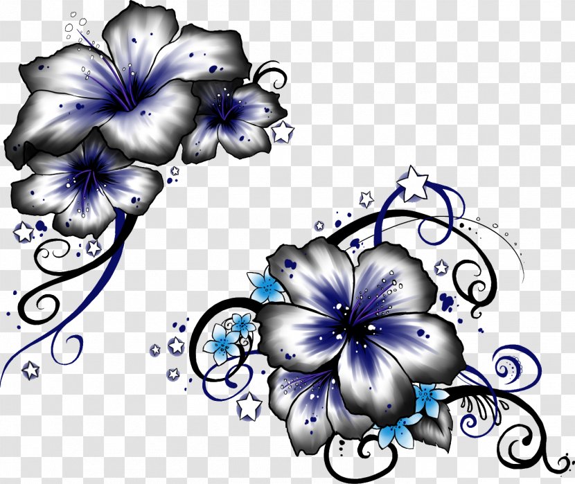 Tattoo Artist Hawaii Design Flower - Lily - Hawaiian Hibiscus Transparent PNG