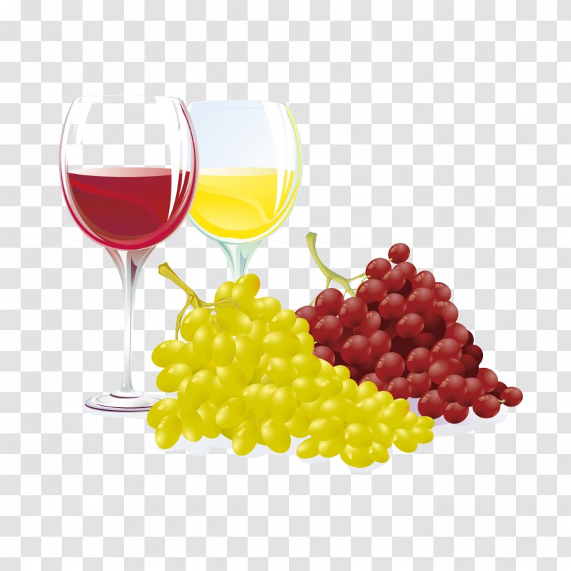 Red Wine Common Grape Vine Microsoft PowerPoint - Powerpoint - Vector Transparent PNG