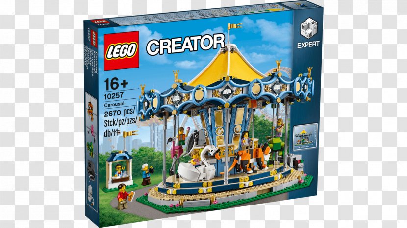 Lego Creator The Group Toy City - Amusement Park - Carousel Transparent PNG