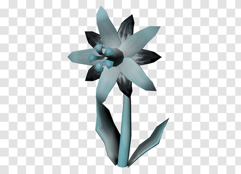 Teal - Flower - Design Transparent PNG