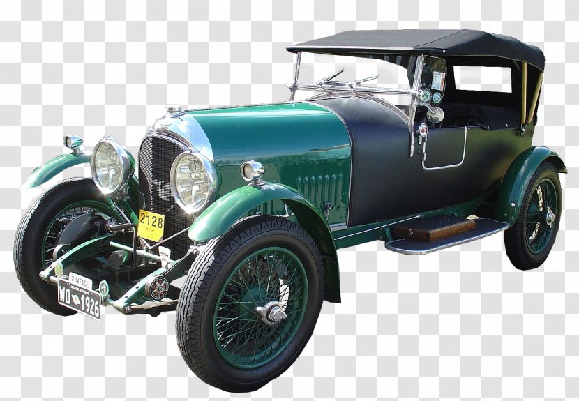 Bentley 3 Litre Car 4xbd Speed Six - Classic - 3D Cars Transparent PNG