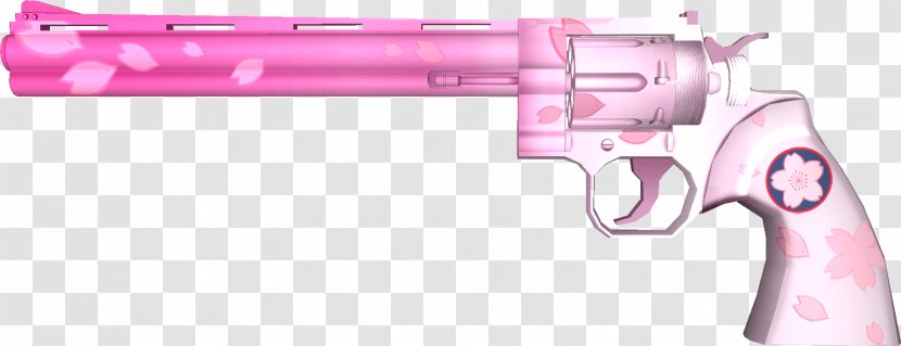 Point Blank Revolver Weapon Garena Colt Python - Ranged Transparent PNG