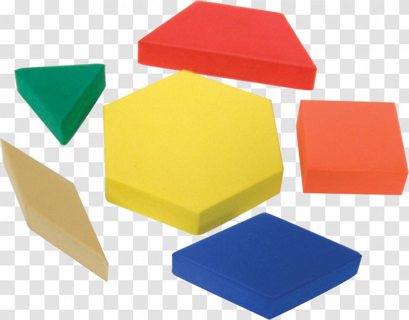 Pattern Blocks Toy Block Foam - Learning Transparent PNG