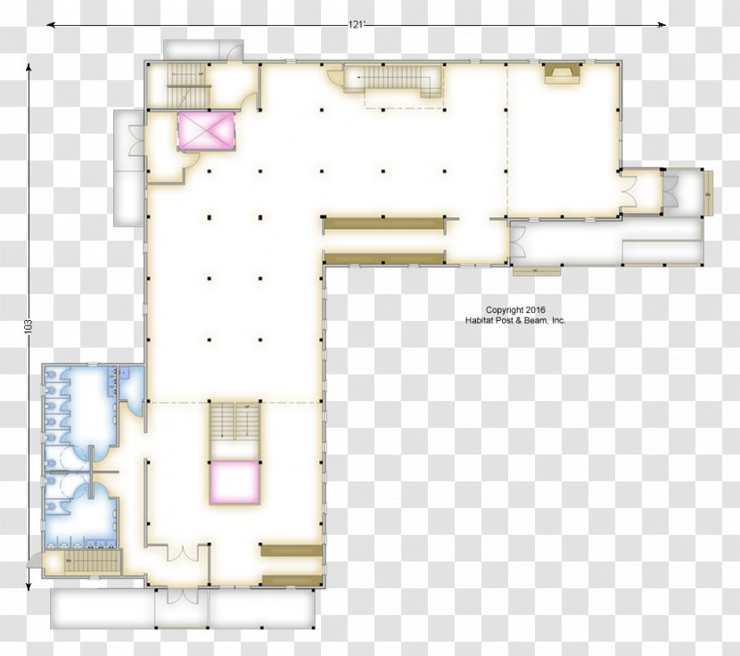 Floor Plan House - Diagram - Roof Candyshop Transparent PNG