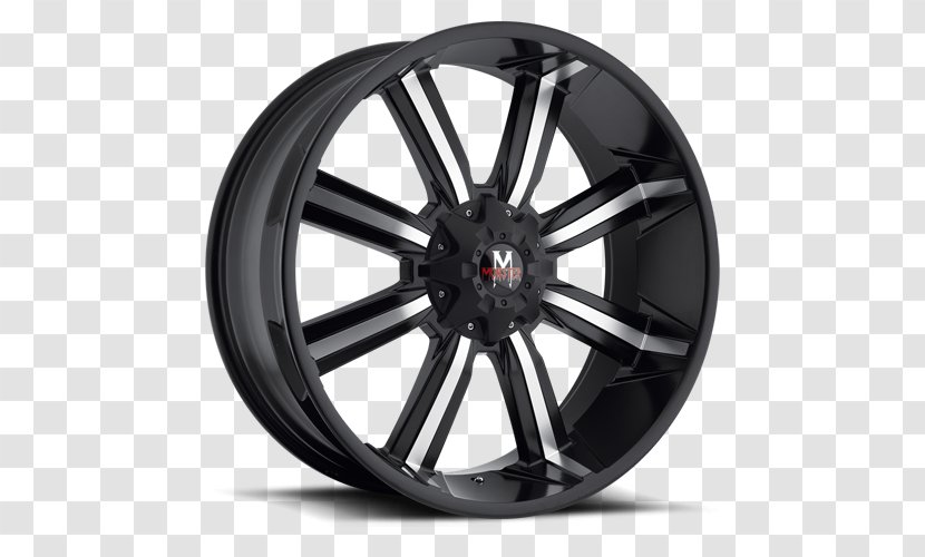 Car Custom Wheel Rim Sport Utility Vehicle - Black Transparent PNG