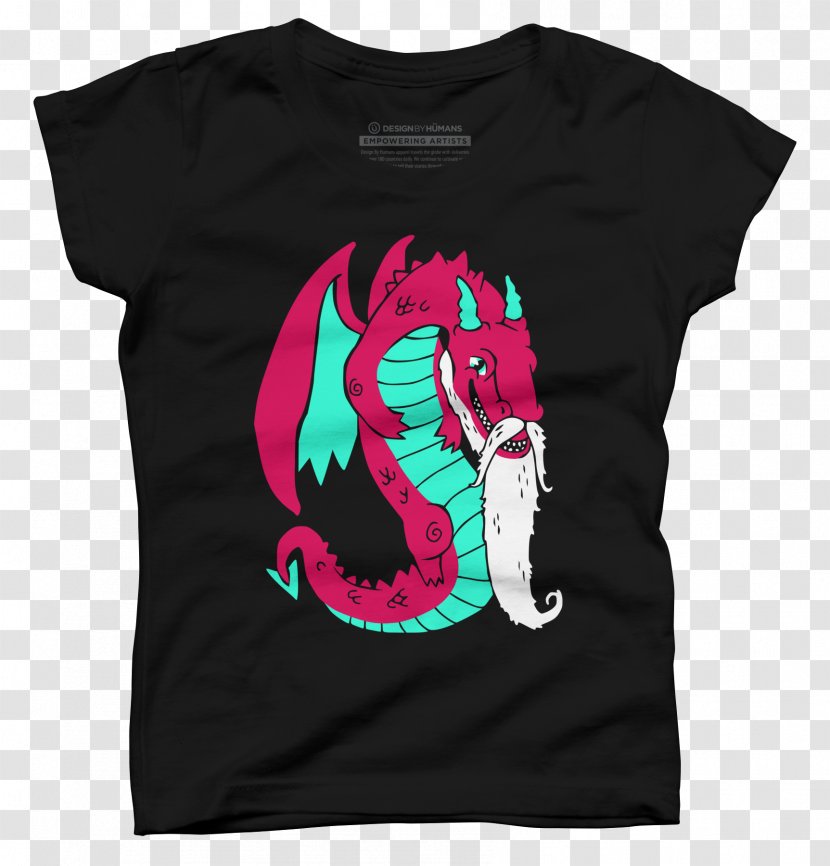 T-shirt Clothing Green Turquoise Teal - Fictional Character - Bearded Dragon Transparent PNG