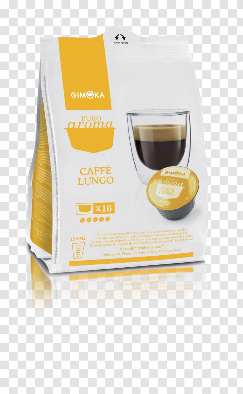 Dolce Gusto Coffee Espresso Latte Lungo - Tea Transparent PNG