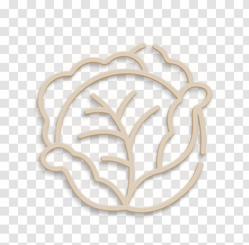 Fruits & Vegetables Icon Cabbage Icon Food Icon Transparent PNG