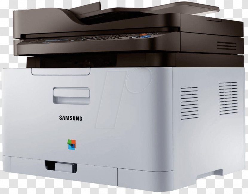 Multi-function Printer Samsung Xpress C480 SL-C480FW Laser Printing - Electronic Device Transparent PNG