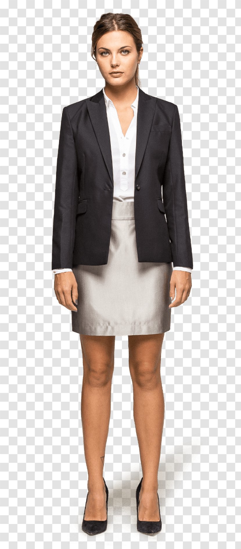 Blazer Suit Yves Saint Laurent Tailcoat Dress - Jacket Transparent PNG