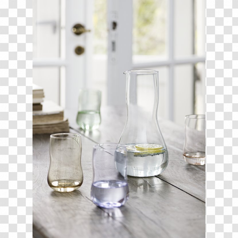 Holmegaard Table-glass Waterglass Carafe - Kop - Glass Transparent PNG