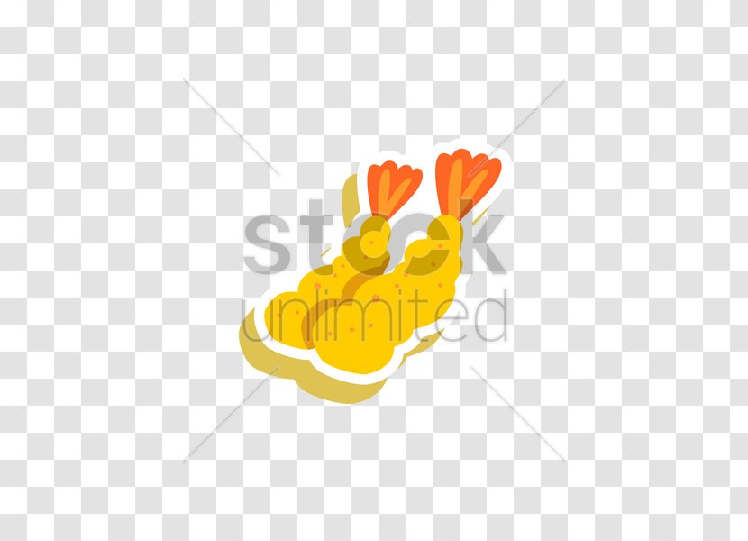 H&M Clip Art - Yellow - Shrimp Tempura Transparent PNG